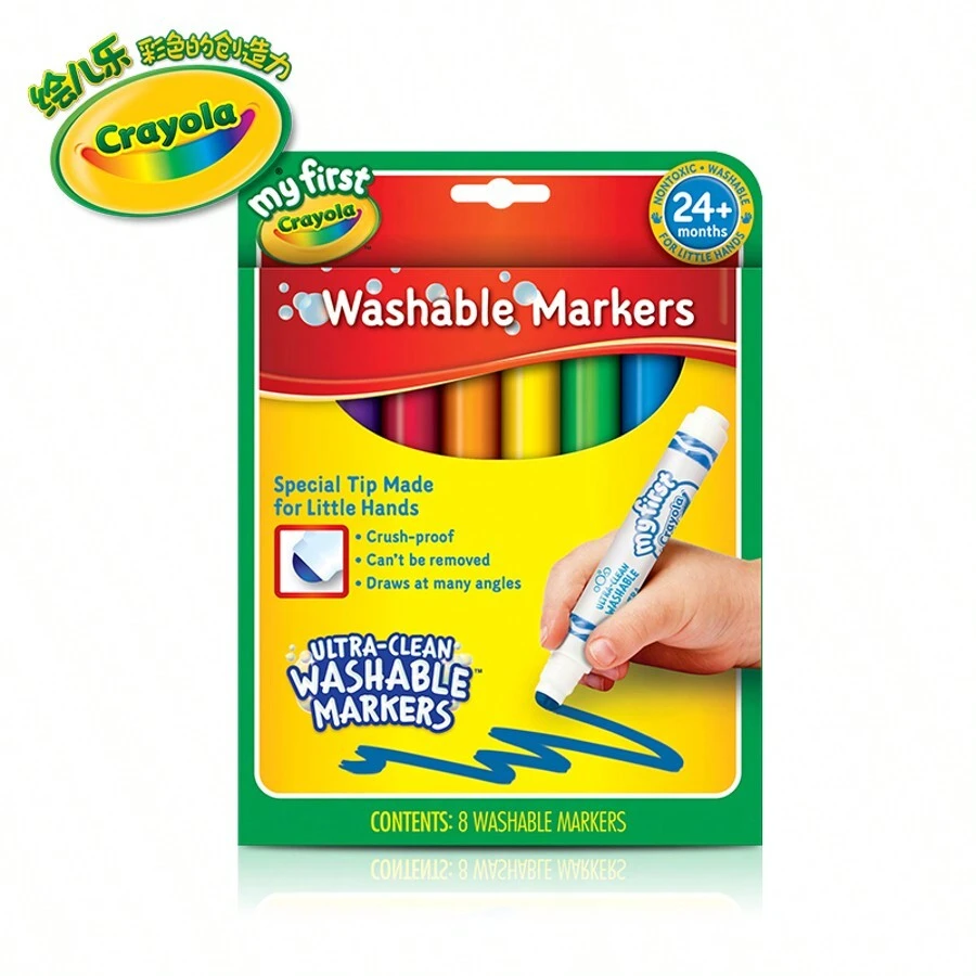 Crayola Marker Mega Pack - 48 Broad + 8 Gel + 8 Window Markers (Washable!)