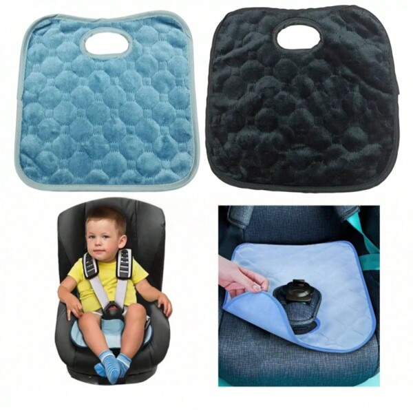 1 pièce Coussin absorbant l'eau et anti-fuite pour siège de poussette, coussin de siège de sécurité pour enfant dans la voiture, peau amicale