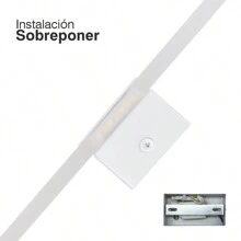 JWJ alta calidad moderna LED rectangular wall lamp, 5W tricolor luz, IP20 a prueba de agua, blanco/negro, diseño de moda sentido interior wall lamp luz decorativa al aire libre, ideal para patio, pasillo, hotel, dormitorio, sala de estar