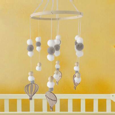 Nerdichic Baby Crib Mobile For Boys Girls, Nursery Mobile For Bassinet, Neutral Gender Boho Cloud Crib Decor, Hanging Mobile Accessories Toy For Infant Bedroom Newborn Gift - Balloon