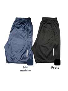 Kit 2 Shorts Bermuda Dry Fit Esportiva Treino Com Ziper no Bolso ! Cor variaodo - Bronze - Visão 5