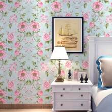 1 Roll Pink Peony Pattern Self-Adhesive Wallpaper, Easy To Peel And Stick, Waterproof And Removable, For Living Room, Kitchen, Bedroom, Dorm, Outdoor Garden Decor, Furniture Renovation, Aesthetic Wallpaper Room Decor Home Decor Wall Decor Bathroom Decor Bedroom Decor Room Decoration Stuff Living Room Decor House Decor Home Decor Living Room Wall Paper Stickers