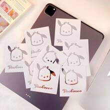 Sanrio [Best Seller]Official Sanrio High-Quality Cartoon Silver Stickers, Hello Kitty, Kuromi Waterproof INS Cute Stickers For Scrapbooking