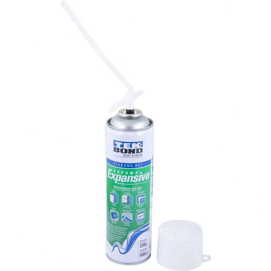 Expanding Polyurethane Foam 500ml/320g Tekbond - 黃色 - 查看 1