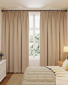 Tension Shower Curtain Rods No Drilling, 29 To 85 Inch, Spring Tension Curtain Rods For Windows, Adjustable Shower Rod For Bathroom, Heavy Duty Tension Rods Fits Various Wall Types, Black-Good - 棕色 - 查看 2