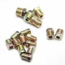 Copper Brake Line Tubing Kit 3/16 OD 25 Foot Coil Roll All Size Fittings - 金色 - 查看 7