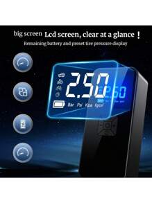 SUITU Compresor de aire portátil, 150PSI 4+N Múltiples modos de inflado, Múltiples métodos de suministro de energía, Inflado rápido Parada automática, Mini volumen con manómetro digital y iluminación LED, Inflador de neumáticos/Bomba de aire eléctrica/Bomba de neumáticos. Adecuado para automóviles, bicicletas, motocicletas, balones, regalos de vacaciones (Tenga en cuenta que el modelo del encendedor de cigarrillos solo se conecta al encendedor de cigarrillos del automóvil para su uso)