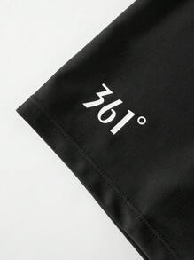 361degree New Spring/Summer Professional Sports Men's 5-Point Swim Trunks, Mid-Length, Tech Print, High Elasticity Fabric, Breathable, Non-Fading For Swimming, Surfing, Beach, Hot Springs, Rafting, Water Sports, Suitable For Adults & Teens, Year-Round Wear