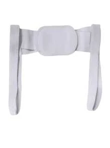 1 pieza, Corrector de postura ajustable unisex - Alivio de la joroba y soporte de espalda, Soporte de espalda de tela transpirable, Soporte de espalda para hombres (Se puede usar hasta 80-120 libras) Accesorios de gimnasio - Multicolor - Ver 4