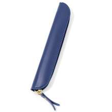 1pc Fashion Minimalist Leather Pencil Case, Soft & Skin-Friendly Leather Material, Vintage Student Stationery Pouch Multi-Functional Zipper Pencil Storage Bag,Back To School,School Supplies,Pencil Pouch,School Bag