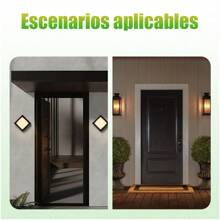 JWJ alta calidad moderna LED rectangular wall lamp, 5W tricolor luz, IP20 a prueba de agua, blanco/negro, diseño de moda sentido interior wall lamp luz decorativa al aire libre, ideal para patio, pasillo, hotel, dormitorio, sala de estar