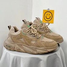 Zapatillas deportivas casuales de para hombre, zapatillas gruesas de moda, calzado versátil para todas las estaciones, primavera