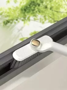 Cepillo de limpieza rotativo 2 en 1 - Plástico morado, cerdas duras a 360°, conector en forma de V, adecuado para baldosas de baño y limpieza de grietas, cepillo de limpieza de juntas de baño multifunción, cepillo de dientes para la limpieza de grietas del hogar 3 en 1 Multifuncional para baldosas, ranuras de puertas y ventanas, plumero, sin ángulos muertos decoración de baño del hogar Verano Regreso a la escuela