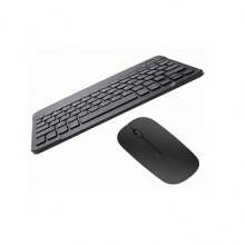 Wireless Bluetooth Keyboard Mouse Set Colorful 10 Inch For Android/Ios/IPad/Macaron/Tablet - Negro - Ver 1
