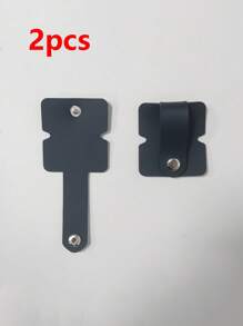 1 pieza/2 piezas Organizador de cable de auriculares de silicona, apto para auriculares con cable y cables de datos