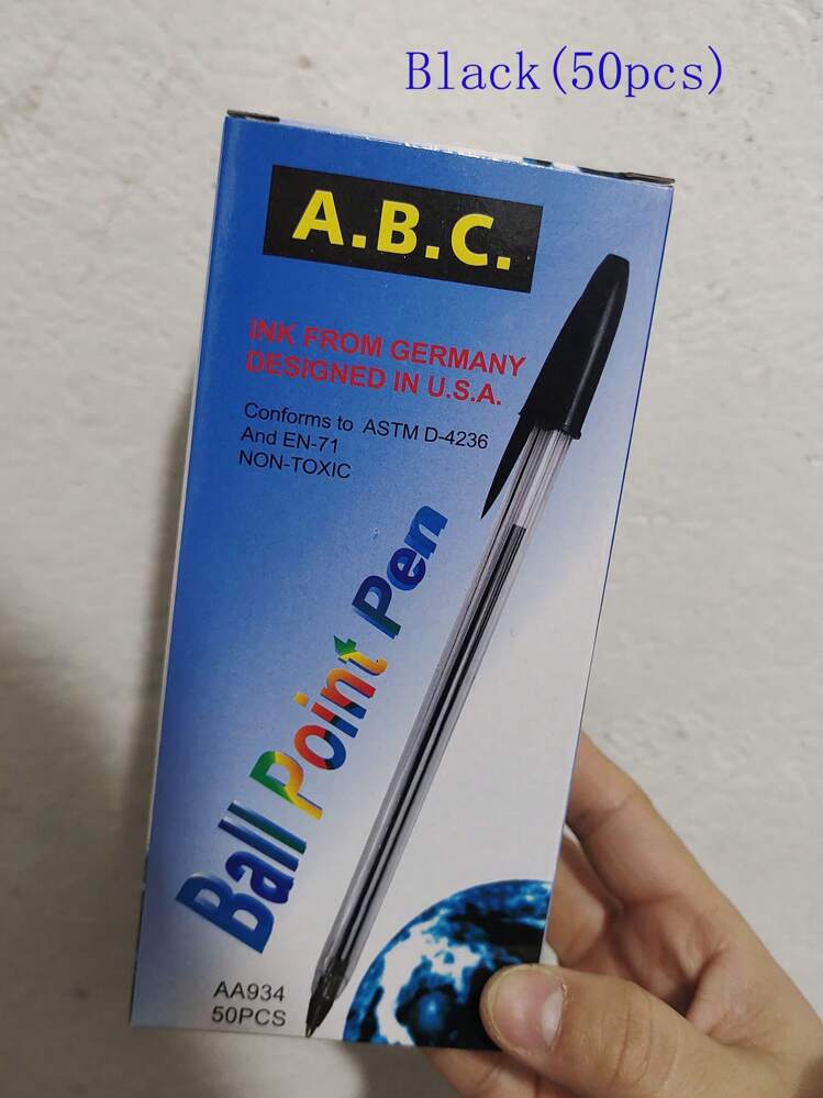 اقلام حبر جاف ازرق