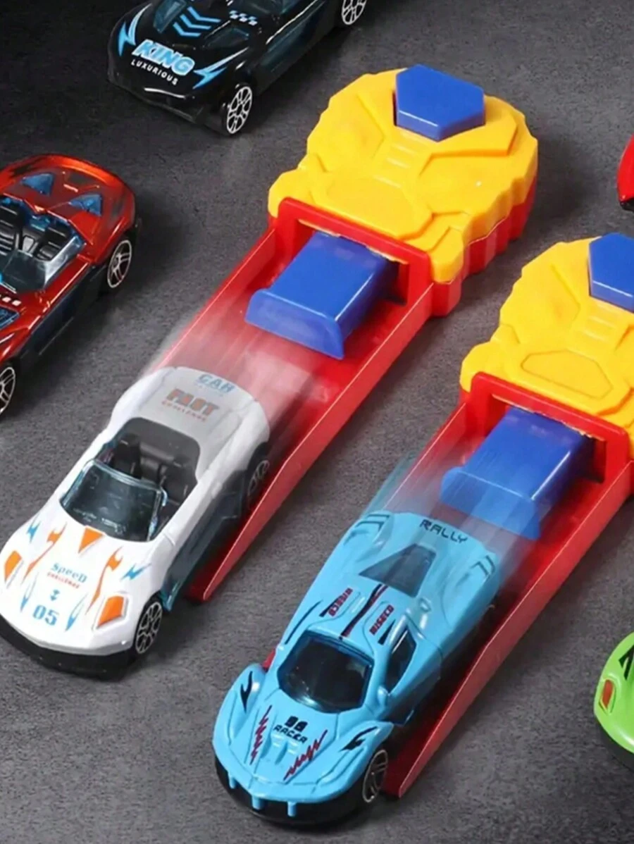 Random Metal Mini Toy Racing Car With Track Launcher, Racing Car Toy Set, Stress Relief Toy, Toy, Toy, Toy, Car Toy, Toy, Car Toy, Toy, Toy, Car Toy, Toy, Toy Car, Car Toy, Car, Back To School Season