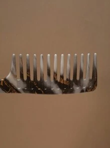 1pc Large Wide-Toothed Hair Comb, Classic Design Essential For Home, Travel & Styling, Suitable For Wet & Dry Hair, Perfect Gift For Friends & Family