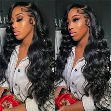 Elegant Body Wave 13x6 Lace Front Wig For Women - Pre-Plucked With Natural Hairline, 200% Density Human Hair, Versatile For All Skin Tones