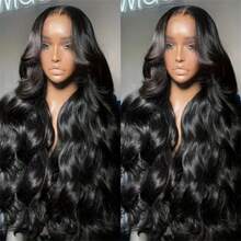 Elegant Body Wave 13x6 Lace Front Wig For Women - Pre-Plucked With Natural Hairline, 200% Density Human Hair, Versatile For All Skin Tones