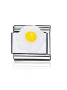 1 件顶级时尚食品（冰淇淋、薯条、汉堡包、羊角面包）串珠手链 DIY 不锈钢珠宝制作用品，适合礼物、派对和日常服装配饰 - 食物 - 查看 14