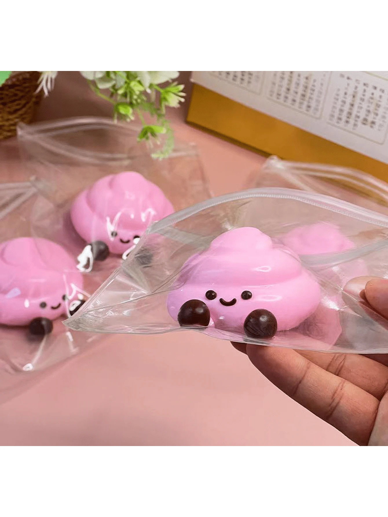 Realistic Poop Squeeze Toy, Cute Gift And Stress Relief Toy - Multicolor - View 1