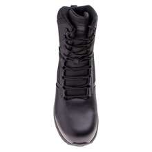 Mens Dasar Leather Combat Boots (Black) - Black - View 4