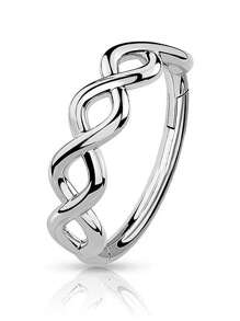 1 件莲花不锈钢耳塞环 16G 花朵耳塞珠宝精致螺旋耳钉耳环女士耳钉穿孔珠宝