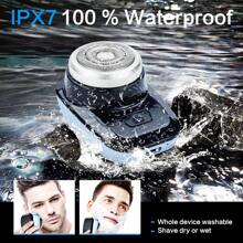 VGR Shaver Electric Mini Waterproof Hair Trimmer Portable Rotary Shaver Charging Model Shaver For Men KXJ001 - Multicolor - View 3