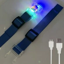 Light Up Backpack Chest Strap, LED Quick Release BuckleBackpack Chest Strap Rechargeable Waterproof - View 12