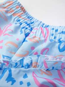 Tropical Girl Pink Children's Set 7001 - Laluna - Hồng - Xem 4