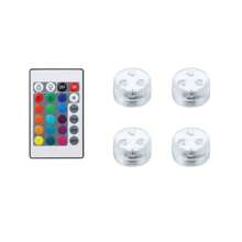 Battery Powered Mini Led Lights With Remote Control, 16 Colors And 4 Color Changing Modes Small Led Lights, Mini Led Lights For Wedding, Party, Table, Home Decor, Crafts, Christmas Decoration, Birthday Decoration, Halloween Lantern Decor