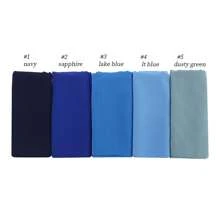5 pièces/set Foulard hijab en mousseline de soie de couleur unie avec perles pour femmes