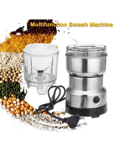 Molinillo de café eléctrico, mezcladores de acero inoxidable multifunción, para especias/nueces/granos/grano de café, etc.