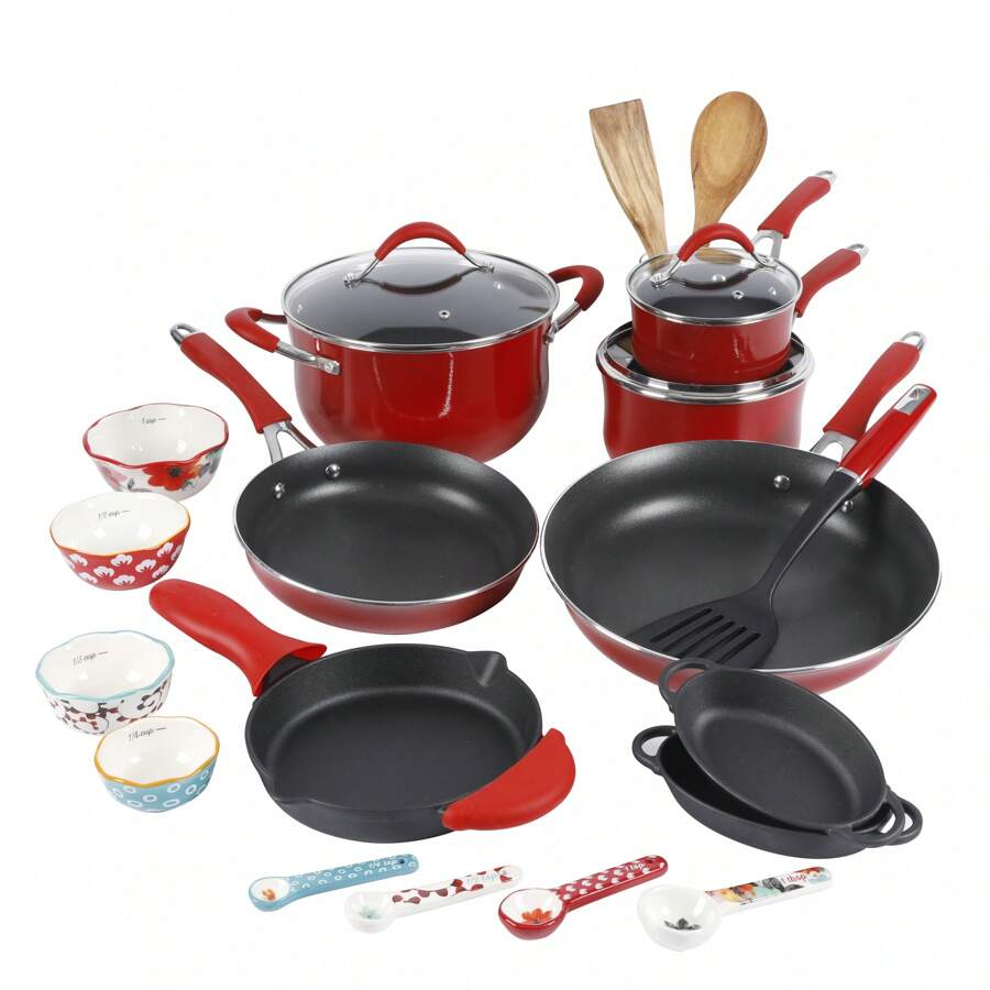 Frontier Speckle 24-Piece Aluminum Cookware Combo Set | SHEIN USA