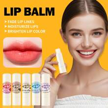 MISS FACTORX 5pcs/Box Premium Gift Set: Lip Balm Set With Hyaluronic Acid, Long-Lasting Moisturizing & Glossy, Suitable For Dry Lips, Great Gift For Women, Unique Mother's Gift