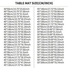 Khăn trải bàn bằng thủy tinh mềm trong suốt PVC dày 1,5mm chống thấm nước chống trượt, khăn trải bàn bảo vệ thời trang cao cấp đa năng, thích hợp cho nhà hàng, khách sạn, nhà bếp, văn phòng và nhiều tình huống khác - Trong suốt 1,5mm - Xem 5