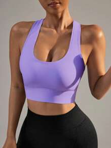 Yefecy Sports Bras For Women High Support, Seamless Padded Racerback Sports Bras For Yoga Gym Running And Workout