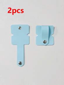 1 pieza/2 piezas Organizador de cable de auriculares de silicona, apto para auriculares con cable y cables de datos