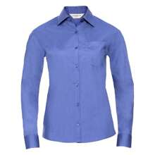 Russell Europe Camicia a maniche lunghe, collezione donna/signora (blu aziendale) - Blu - Visualizzare 1