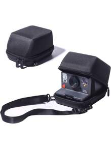 Protective Hardshell Camera Case For Instant Photo OneStep, OneStep+, Onestep 2, Now, Now+ Gen 2, I-Type Instant Film Cameras - EVA Material With Adjustable Shoulder Strap And Secure Closure - Camera Not Included Toiletry Bag Travel Wash Bag Toiletry Travel Bag Makeup Storage Beach Beach Bag Vacation Holiday Essentials School Supplies Travel Essentials Ladies For College Dorm Bathroom