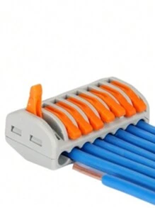 Electrical Connector Splice And Derivation Original 2-Way 3-Way 5-Way And 8-Way - 4mm And 6mm - 2路5mm² (250V/32A) - 查看 5