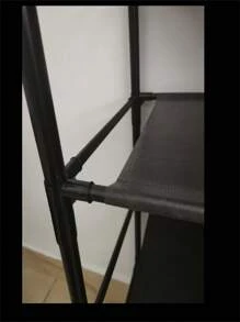 4/5 Layers New Multifunctional Storage Rack For Shoes And Hats, Simple Integrated Clothes Hanger - trắng - Xem 8