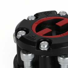 2X Free Wheeling Hubs For Holden Rodeo Jackaroo Colorado Isuzu D-Max 17 Spline - Black - View 8