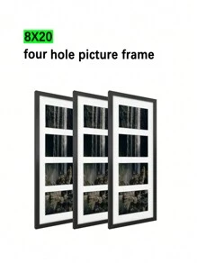 1/3 件装 8 英寸 x 16 英寸和 8 英寸 x 20 英寸木质相框，有白色、黑色和原木色可选，非常适合展示金毛犬照片和海滩回忆，适用于唯美风格的房间、海滨风格、简约家居、宠物派对和节日装饰。 - 彩色 - 查看 8