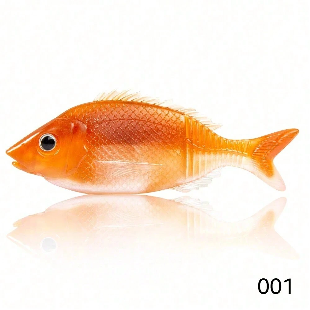 JLC Corps Pour Real Poisson Organes de Rechange Body Lure Silicone Queue Senuelo