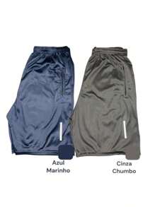Kit 2 Dry Fit Bermuda Shorts Sports Training With Zipper Pocket! Resale - 棕色 - 查看 6