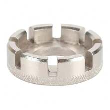 Bộ dụng cụ 8 trong 1 gồm cờ lê nan hoa và dụng cụ chỉnh bánh xe đạp leo núi bằng thép crom molypden. - Bạc - Xem 7