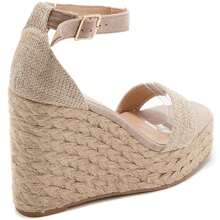 Summer Vacation Casual Thick Sole Platform Sandals - Khaki - View 4
