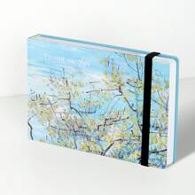 1pc/2pcs,100pages,Bandage Sketchbook,Van Gogh Art Watercolor Sketchbook,160gsm Ultra-Thick Sketch Paper,Small Travel Journal,Marker Pen Sketchbook,Blank Watercolor Paper,Hardcover Notebook,Artist Painting Supplies,Back To School,Back To School,School Supplies